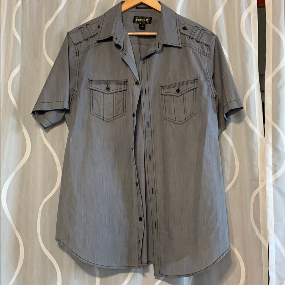 Helix athletic fit dress shirt